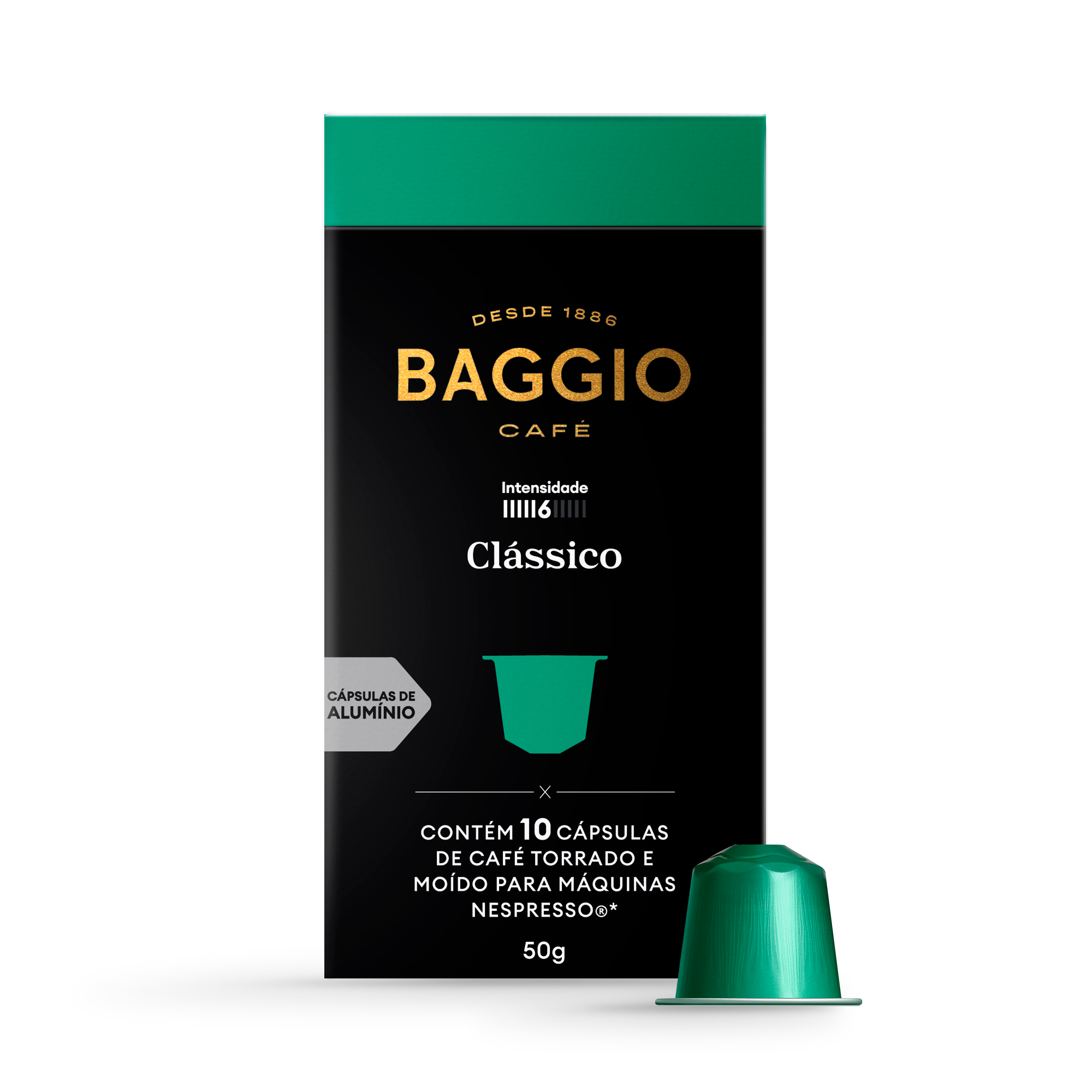 Baggio Clássico - 10 Cápsulas p/ Nespresso*